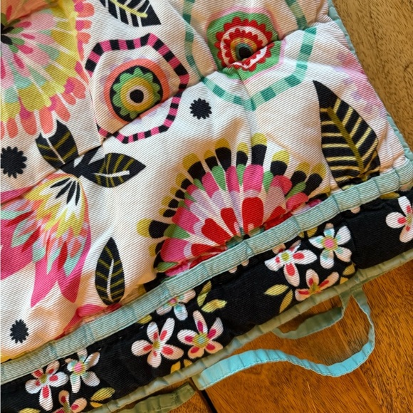 Pottery Barn PB Teen Set of 2 Groovy Floral Bella Shams Velvet Soft Funky - Picture 3 of 8